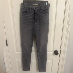 Women’s 721 Hugh Rise Skinny Jeans Black